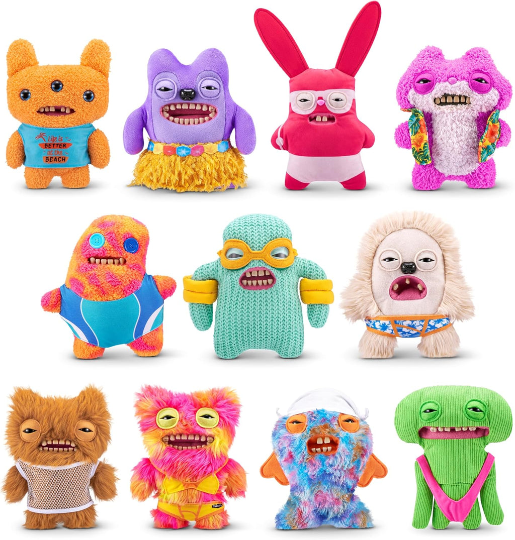 Fuggler “Mr Buttons” – 23cm Vacay Vibes Plush